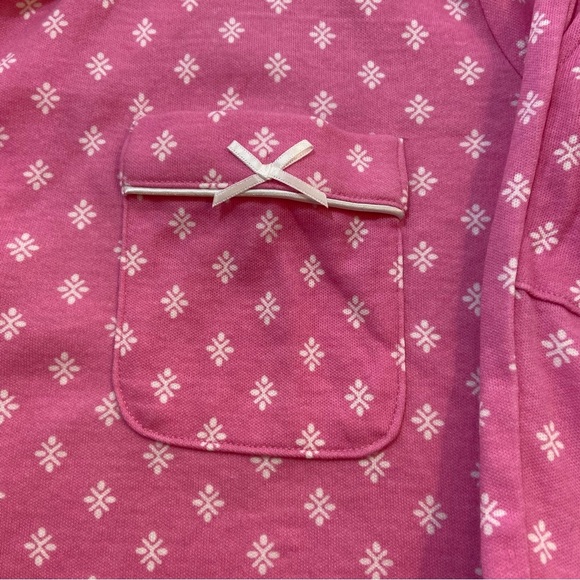 NWT Karen Neuburger Pink and White Pajama Set - Picture 3 of 8